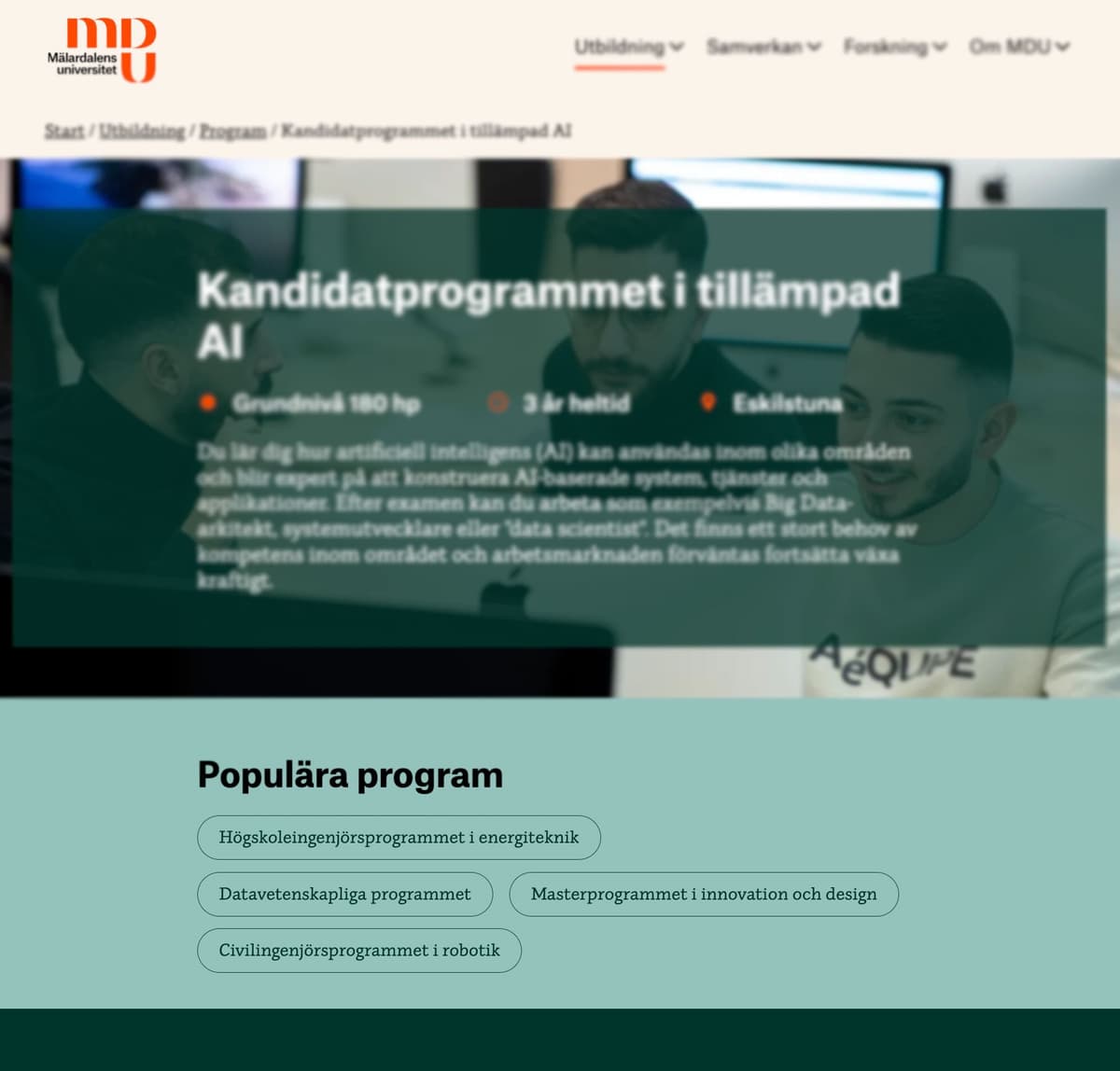 Mälardalen University