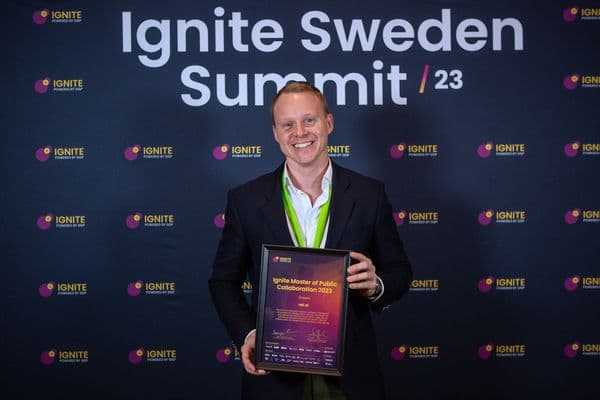 Rek.ai voittaa Ignite Master of Public Collaboration -palkinnon Ignite Awards 2023 -tapahtumassa